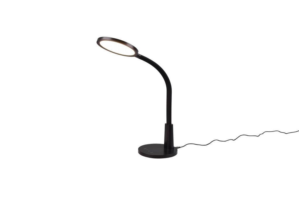 Lampada da scrivania SALLY nera LED 8W dimmer timer RL