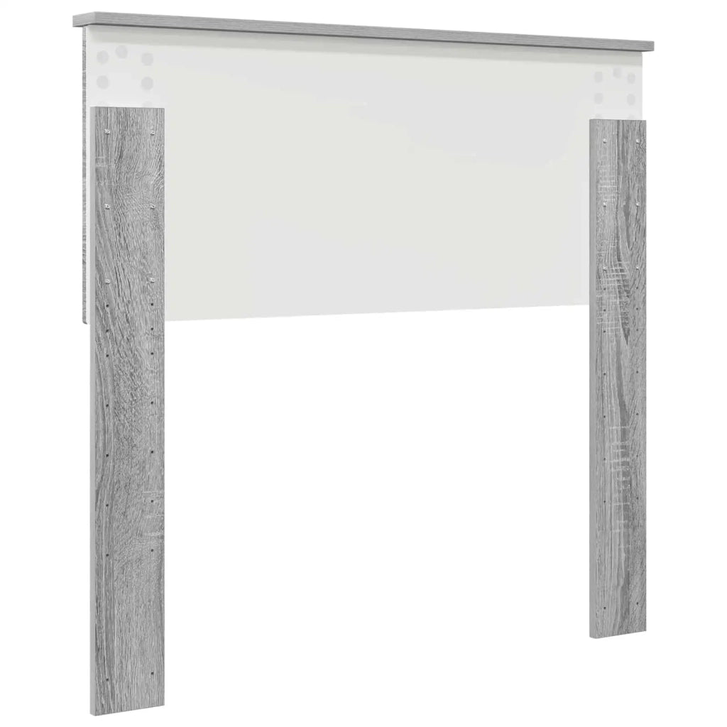Testiera | Testata Grigio Sonoma Legno multistrato