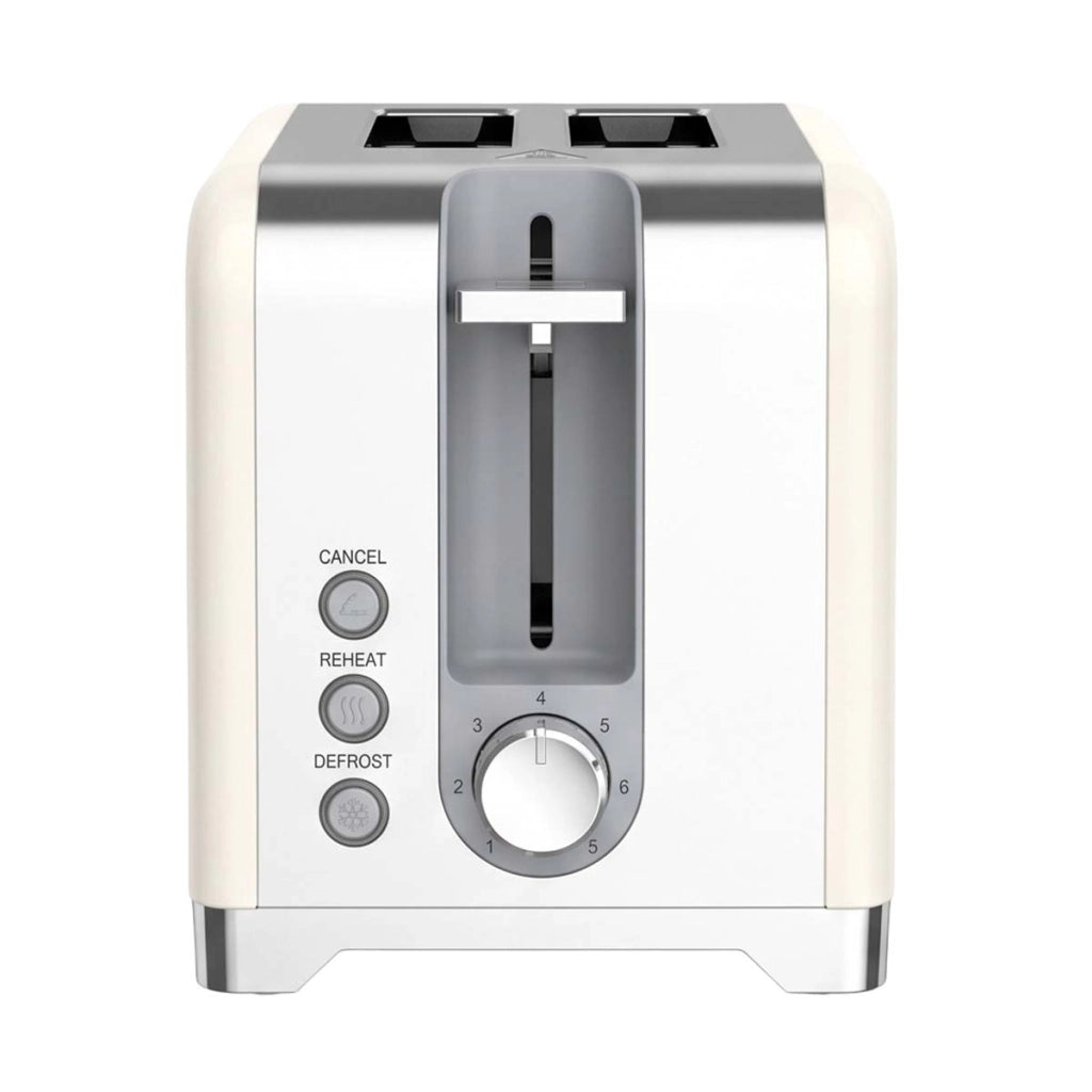 Tostapane 2 Fette in Acciaio Inossidabile 930W con Cassetto Raccoglibriciole Argento SWISS HAUS