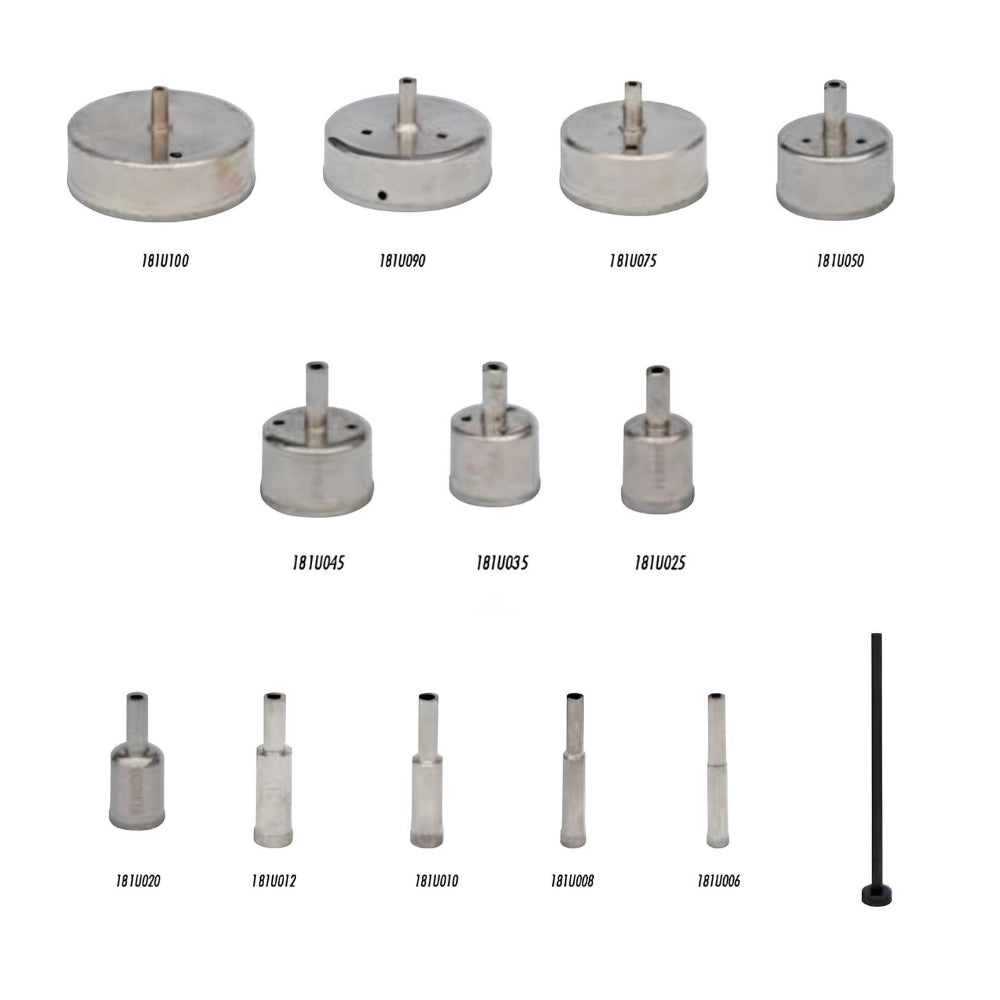 Foretto diamantato ad umido trapano avvitatore attacco a stelo diametro 10mm *** misura 55 mm, confezione 1