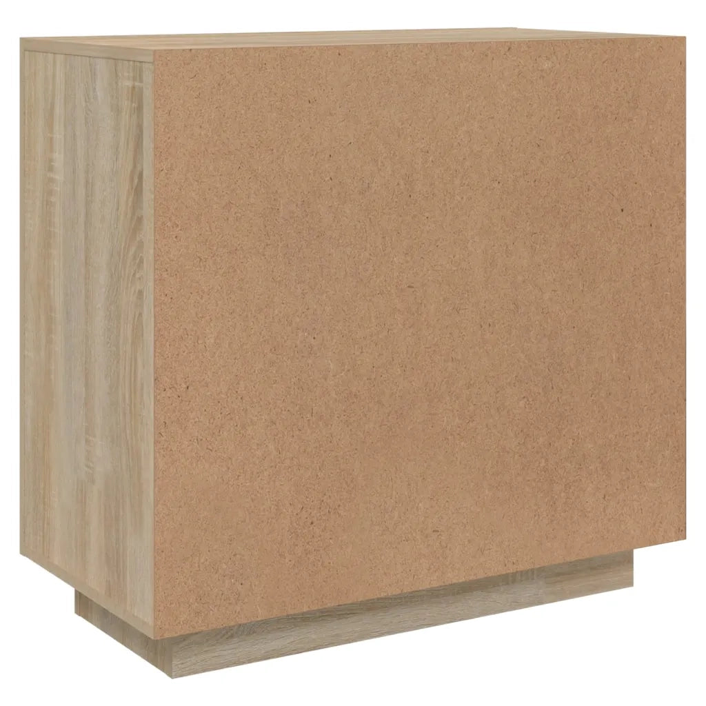 Credenza | Madia | Buffet da pranzo | Armadio da pranzo Rovere Sonoma 80x40x75 cm in Legno Compensato