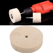 Pulitore a 125 mm - Veltro - Dischi pulitori per metallo/plastica/vetro - Strumento a cuneo - Diametro regolabile - 1 pezzo - Strumento di pulitura