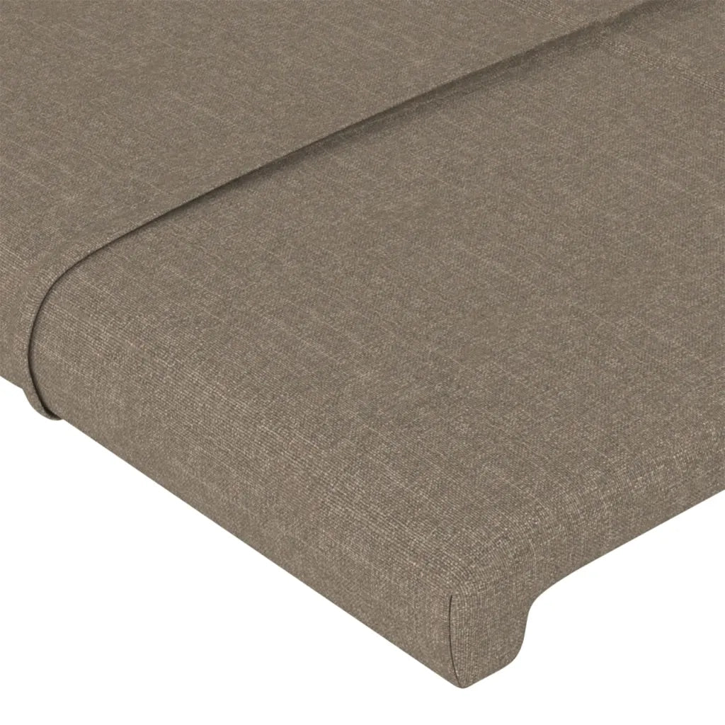 Testiera Tortora 80x5x78/88 cm in Tessuto 346008