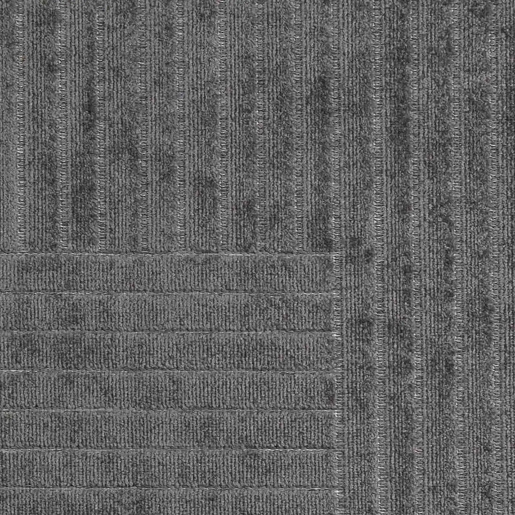 Tappeti per area Rotondo PALMERAS Antracite Ø 200 CM Poliestere 42022621