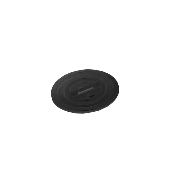 COPERCHIO PER BIDONE PER RIFIUTI NERO 50 lt