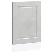 Pannello Lavastoviglie Porto Grigio Cemento 45x1,5x57 cm