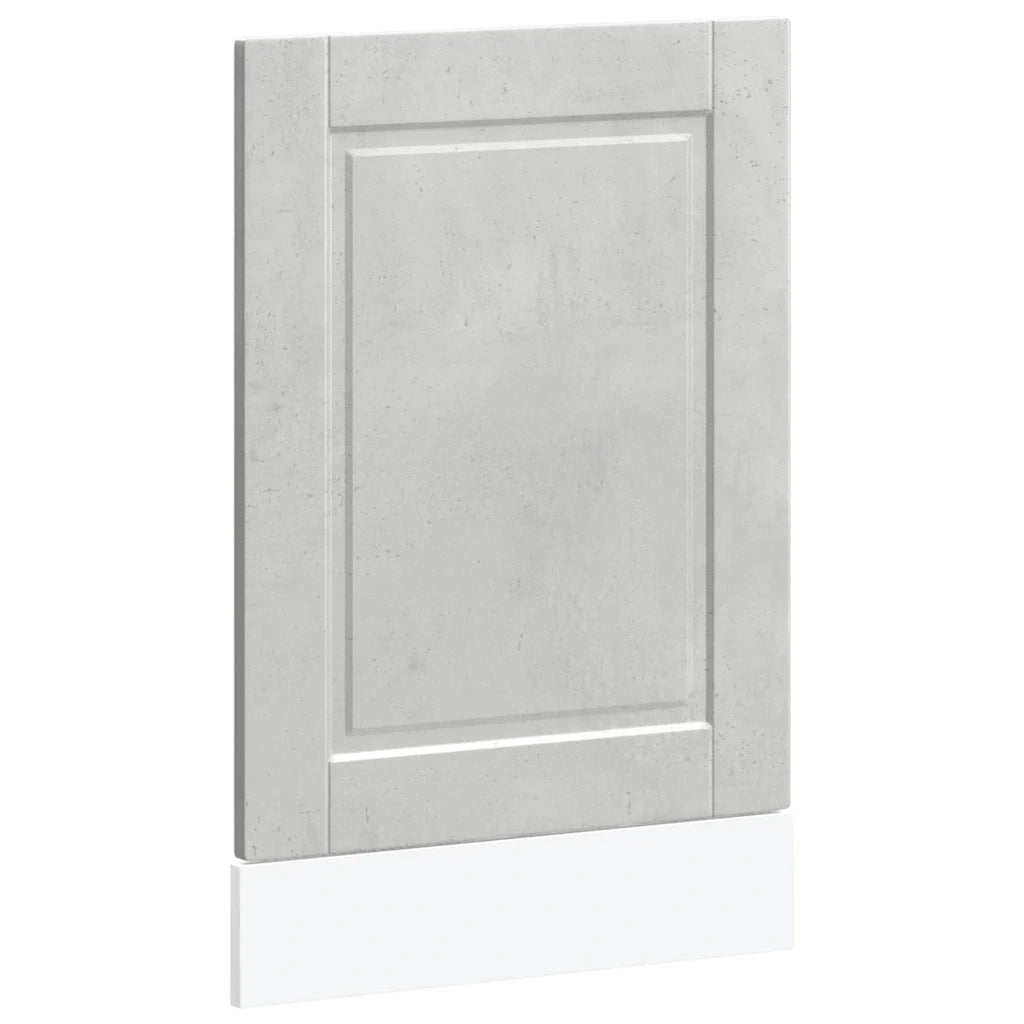 Pannello Lavastoviglie Porto Grigio Cemento 45x1,5x57 cm