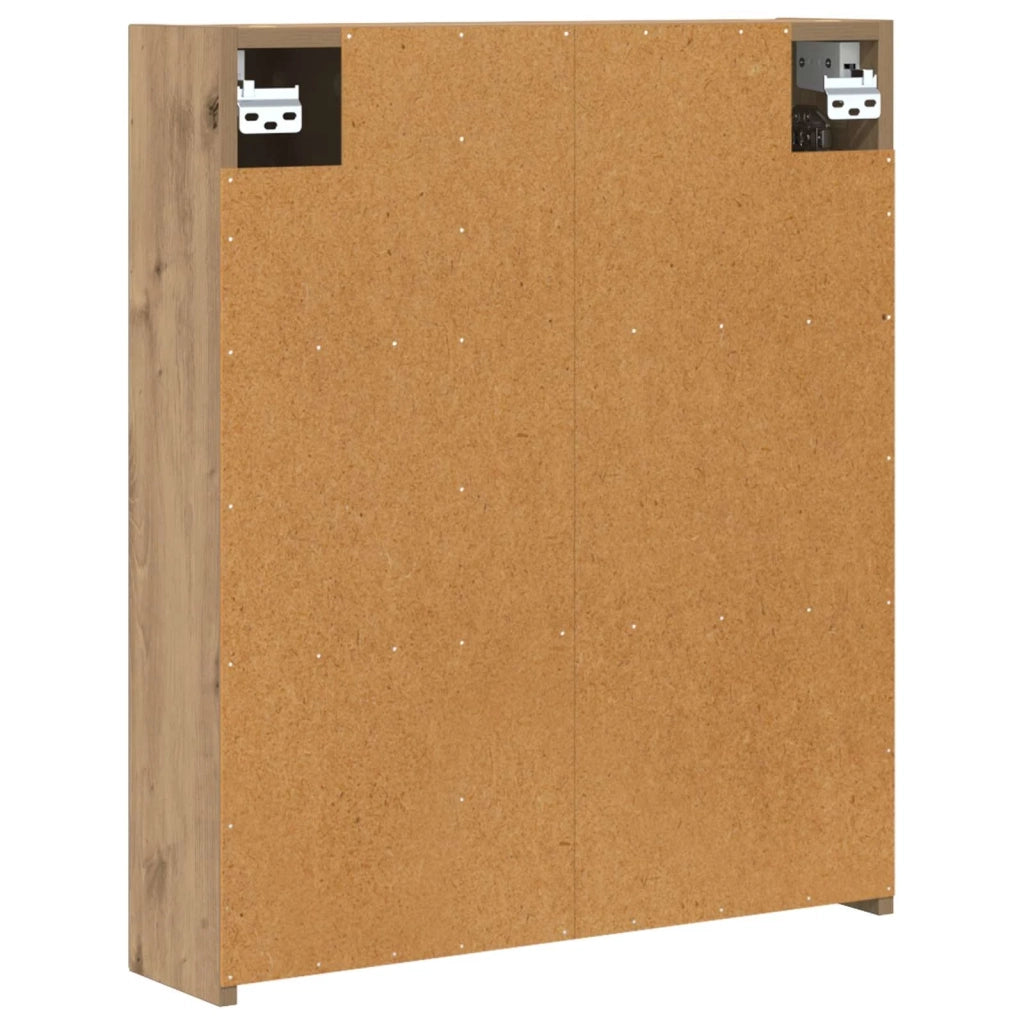 Mobiletto per specchio da bagno con porta Rovere Artigianale 889062