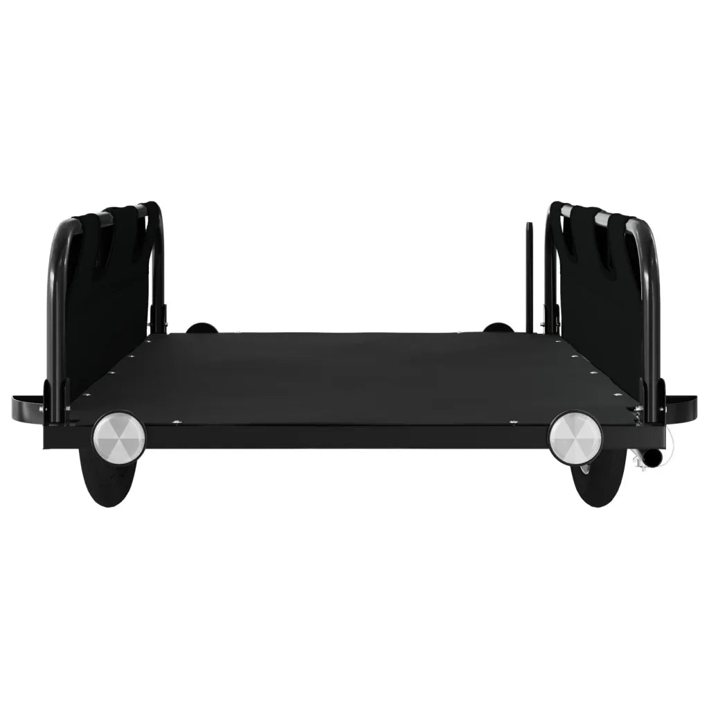 Rimorchio da Bici Nero Oxford e Ferro 94178