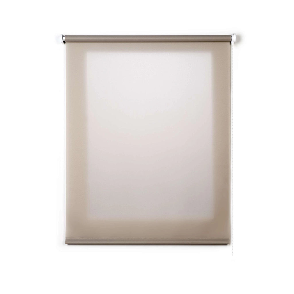 Tenda a Rullo Filtrante per finestre e porte Sabbia 160x180 cm