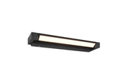 Applique bagno specchio nera opaca 50cm LED 9W Trio
