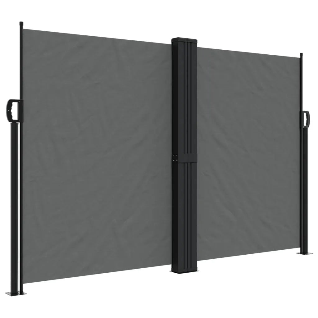 Tenda da Sole | Tenda parasole Laterale Retrattile Antracite 160x1000 cm