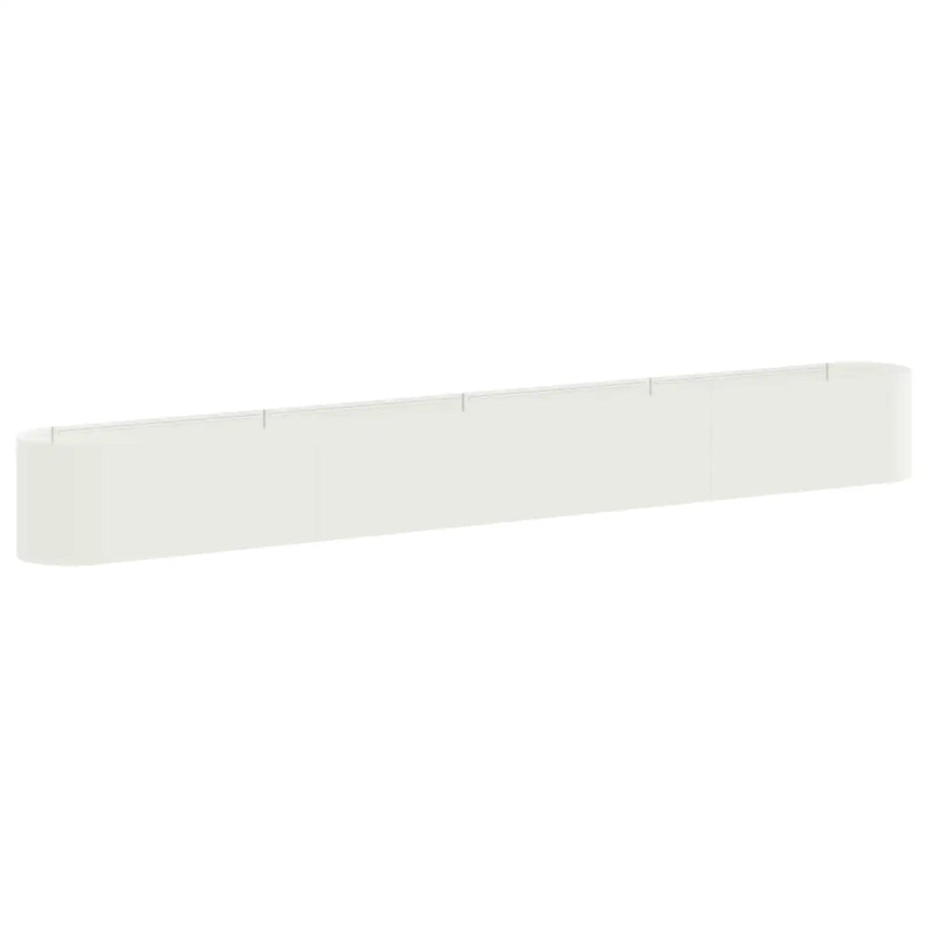 Letto rialzato da giardino Bianco 360 x 40 x 40 cm 8011706