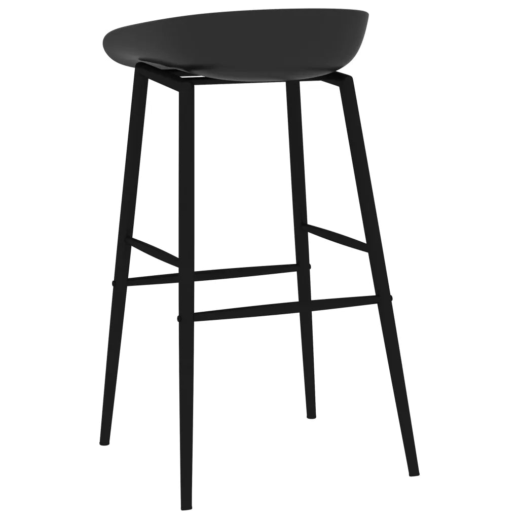 Set da Bar 7 pz Bianco e Nero 3057451