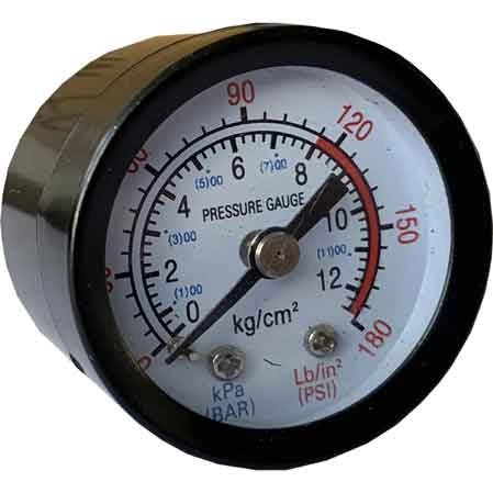 MANOMETRO DI RICAMBIO PER COMPRESSORE 6 LT  40 mm - per codice 0077002 - CARDINALE