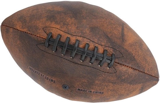 Palla da rugby Dimensione 9 - Materiale PU resistente alle sollecitazioni - Eccellente elasticità - Impugnatura comoda - Duratura ideale per allenamento - Adatta per partite di squadra - Palla da gioco