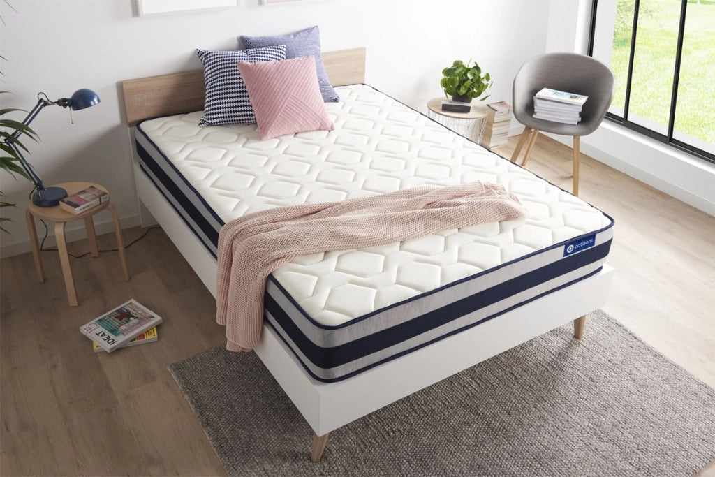 Materasso Actilatex ergo 100x220cm - Spessore : 24cm - Lattice e memory foam - Rigido