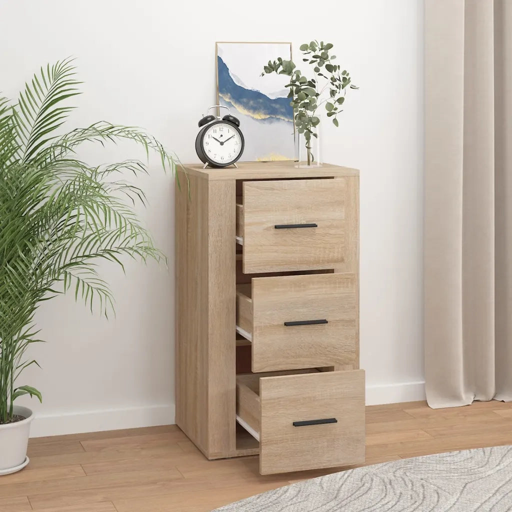 Credenza-Buffet-Armadio da cucina Rovere Sonoma 40x33x70 cm in Legno Multistrato 221962