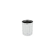 Canna Inox Cm 25 Diametro 80 304L - Zinco Calabria