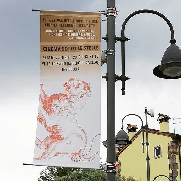 Porta Banner per pali e da parete - Solo Stampa per Pali