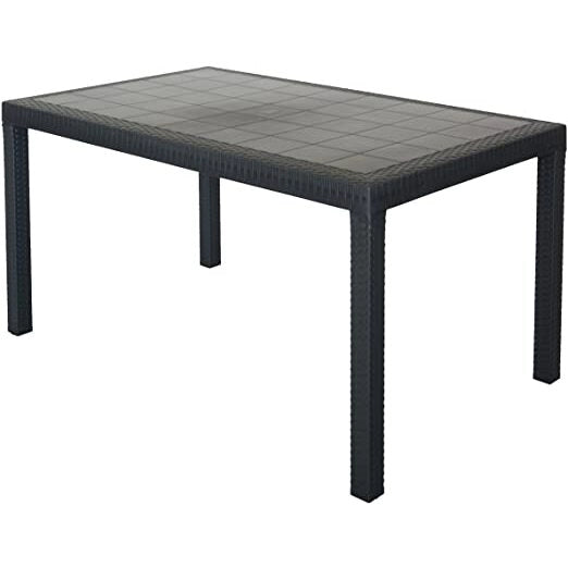 TAVOLO HOUSTON 150X90XH74CM MARRONE