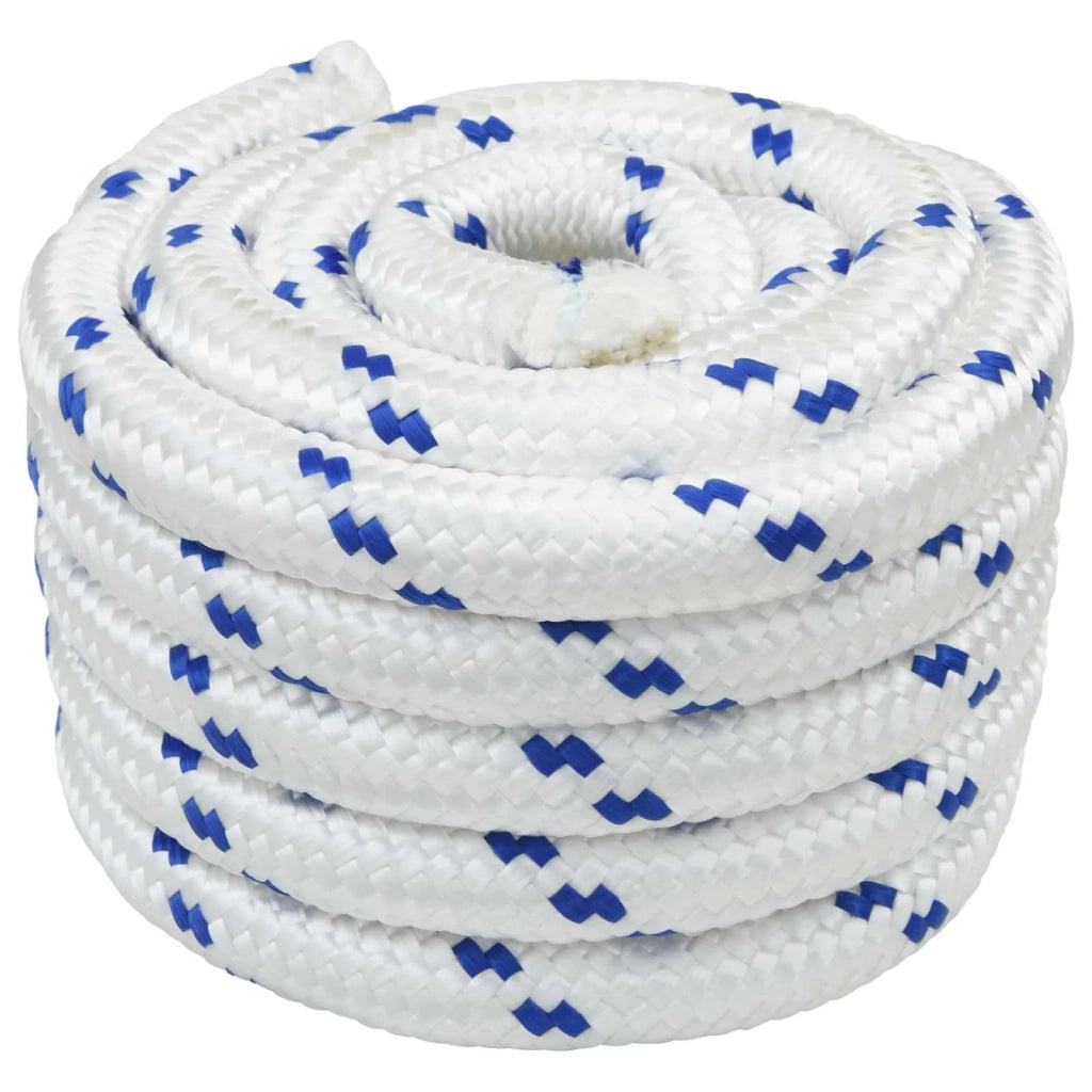 Corda da Barca 10 m 4 Bianco e Blu PP 42029550