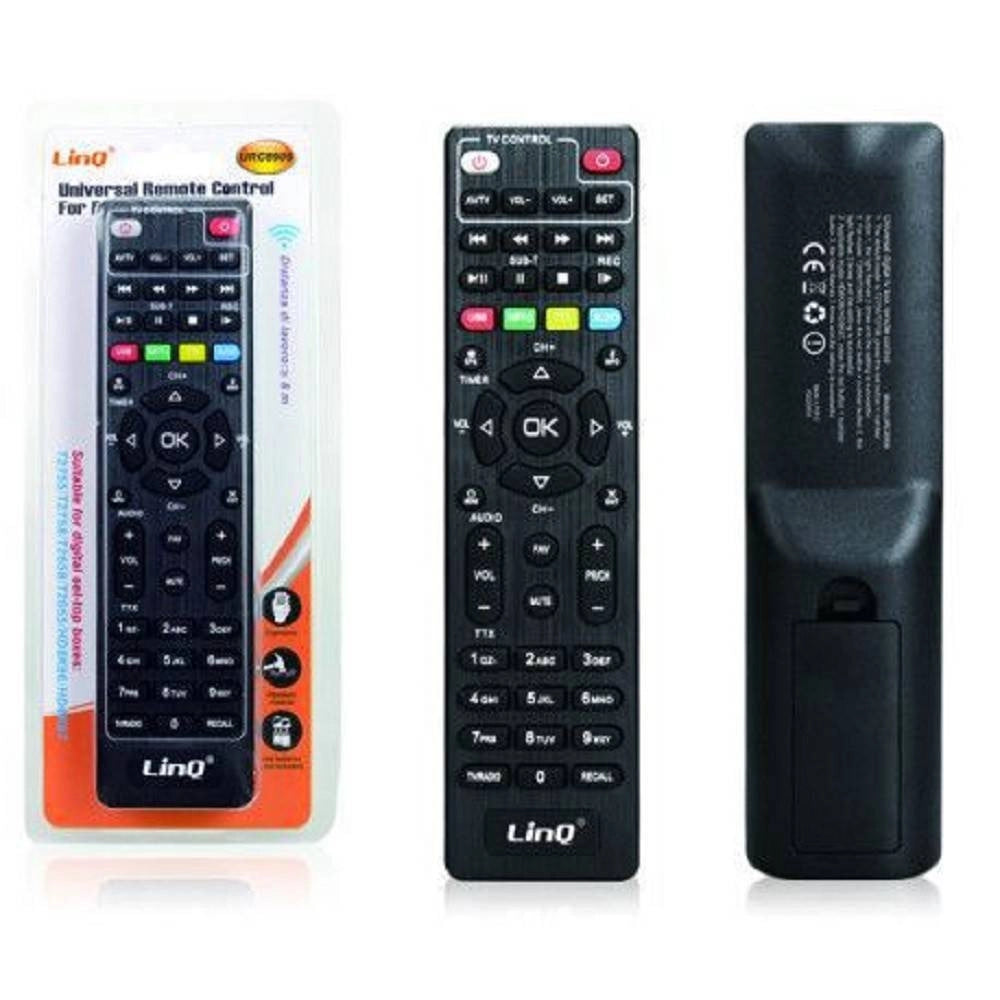 Trade Shop - Telecomando Universale Sostitutivo Per Decoder Tv Digitale Facile Utilizzo Urc8906 -