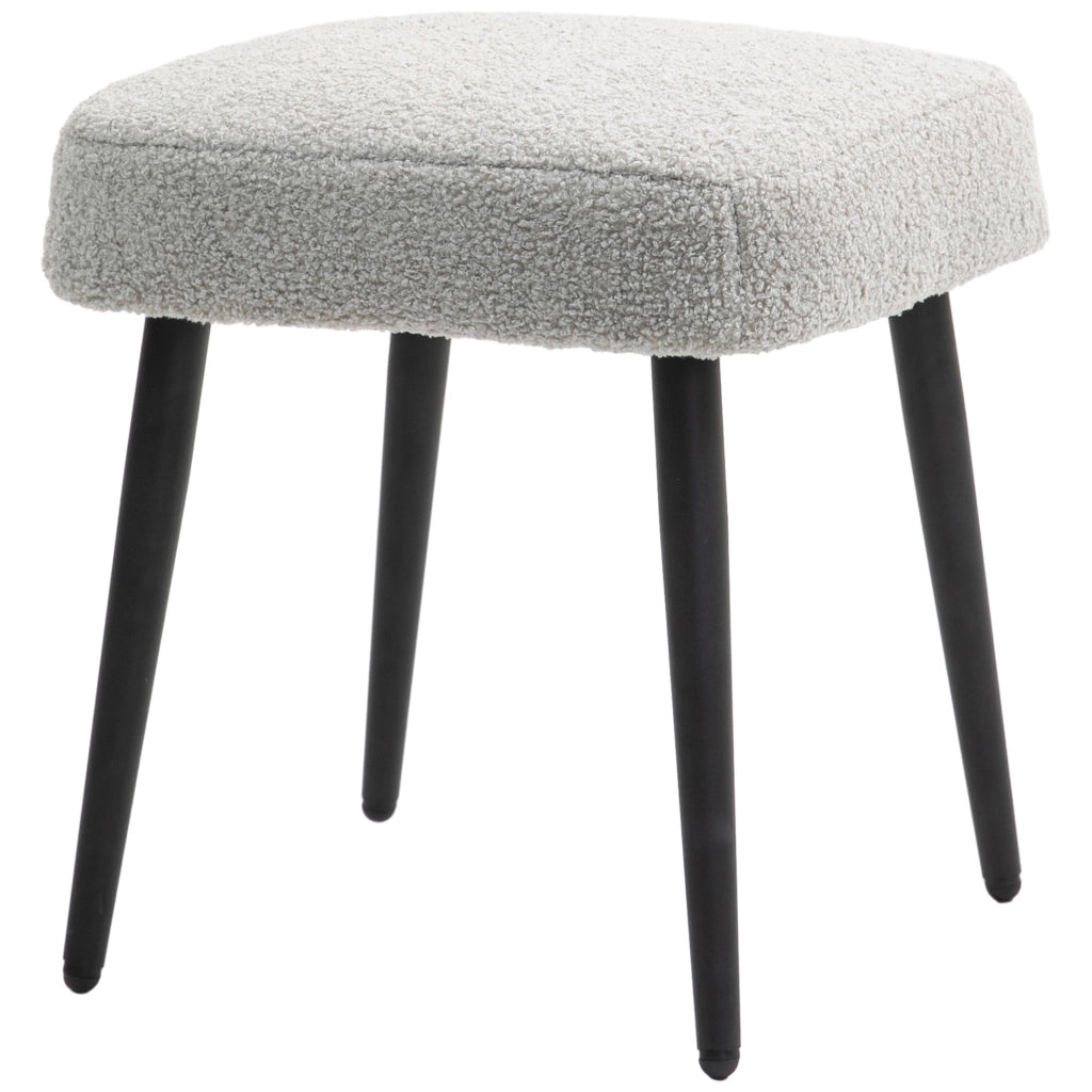 Pouf ¨C Minimal ¨C Grigio Chiaro 42x42x44 cm