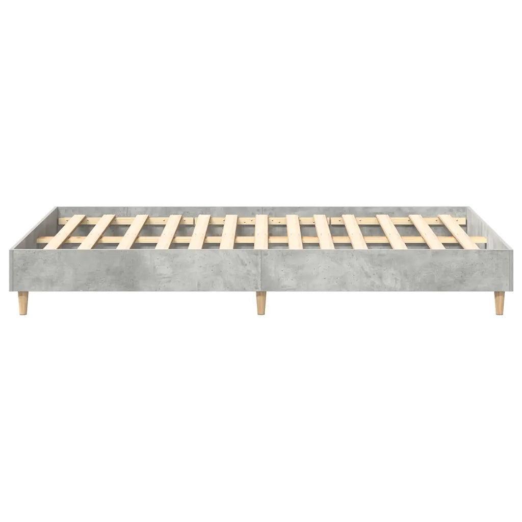 Giroletto senza Materasso Grigio Cemento 120x200 cm Truciolato 861033