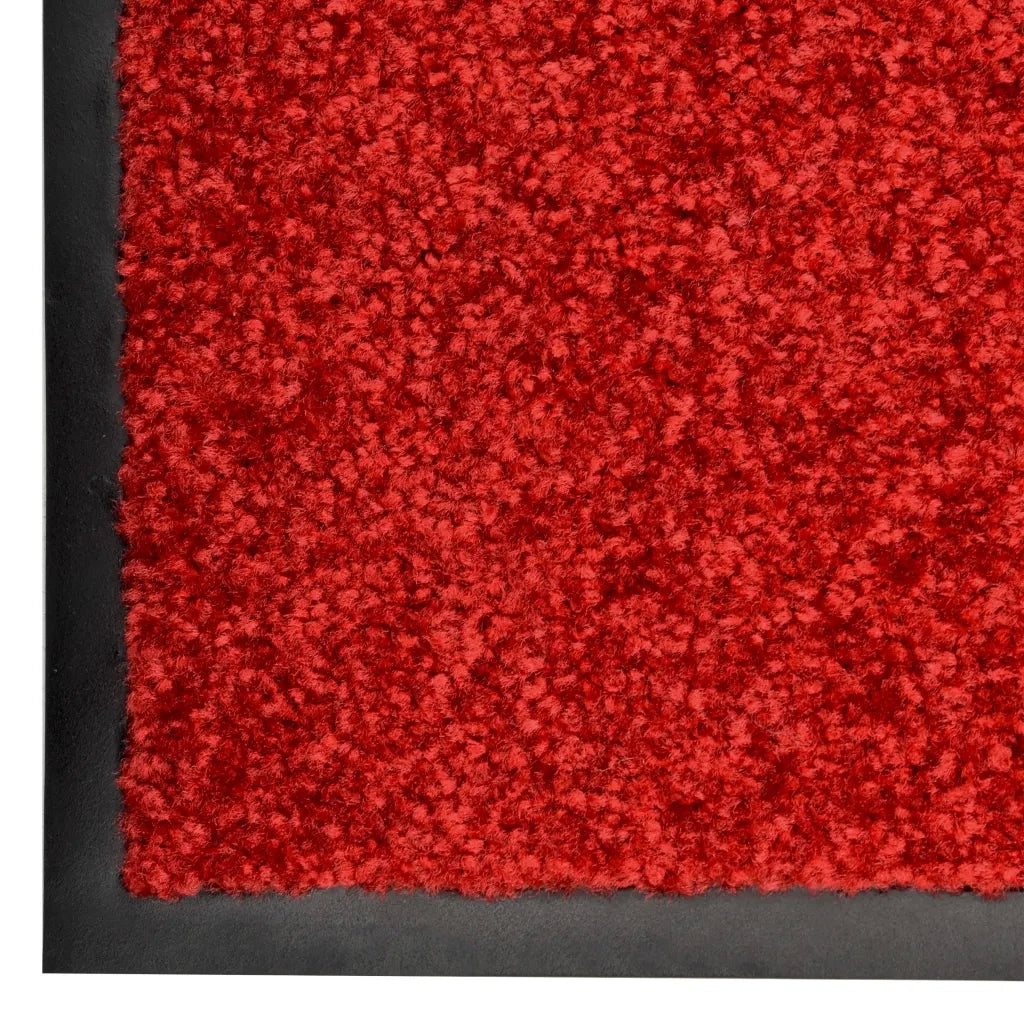 Zerbino | Tappetino Lavabile Rosso 40x60 cm