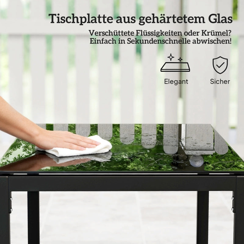 SET BISTRO DA 3 PEZZI PER 2 CON 2 POLTRONE E TAVOLINO, GRIGIO CHIARO