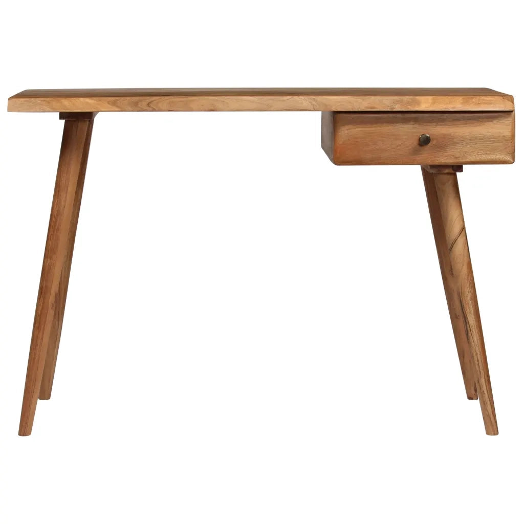 Scrivania | Scrittoio in Legno Massello di Acacia 110x50x76 cm