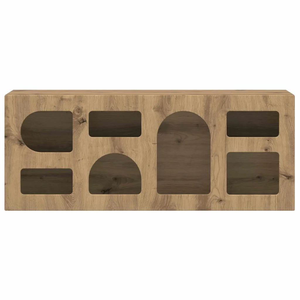 Mobile TV | Armadietto TV | Mobile Porta TV Rovere artigianale 100 x 35 x 40 cm Legno multistrato