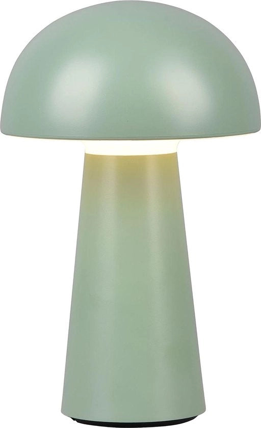 Lampada da giardino a LED con batteria R52176149 con maniglia in plastica pistacchio verde inclusa regolazione di luminosità a tocco 2x 1W LED - illuminazione esterna - lampada da giardino