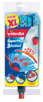 Vileda FIOCCO SUPERMOCIO 3ACTION XL + MANICO
