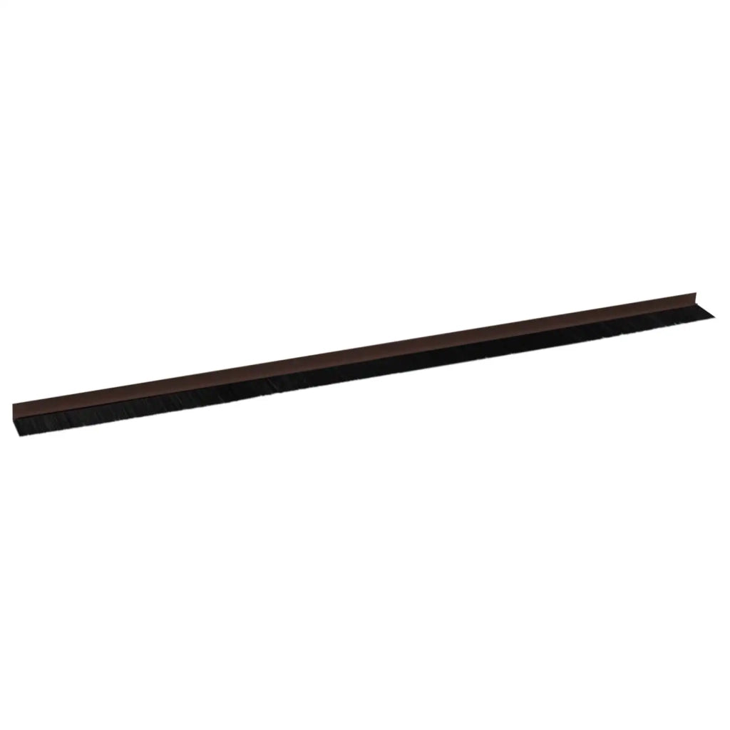 Spazzole per porte autoadesive 12 pcs Marrone 100 cm 42019434