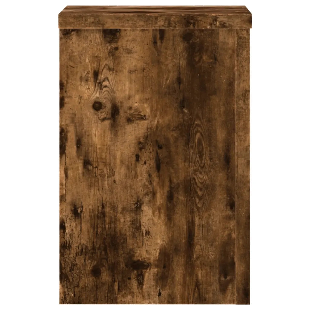 Supporti per piante | Sostegno per piante 2 pz Rovere 25x25x35 cm Legno Multistrato