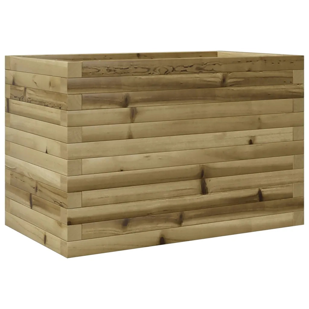 Fioriera da Giardino-Vaso da Esterno 70x40x45,5 cm in Legno di Pino Impregnato