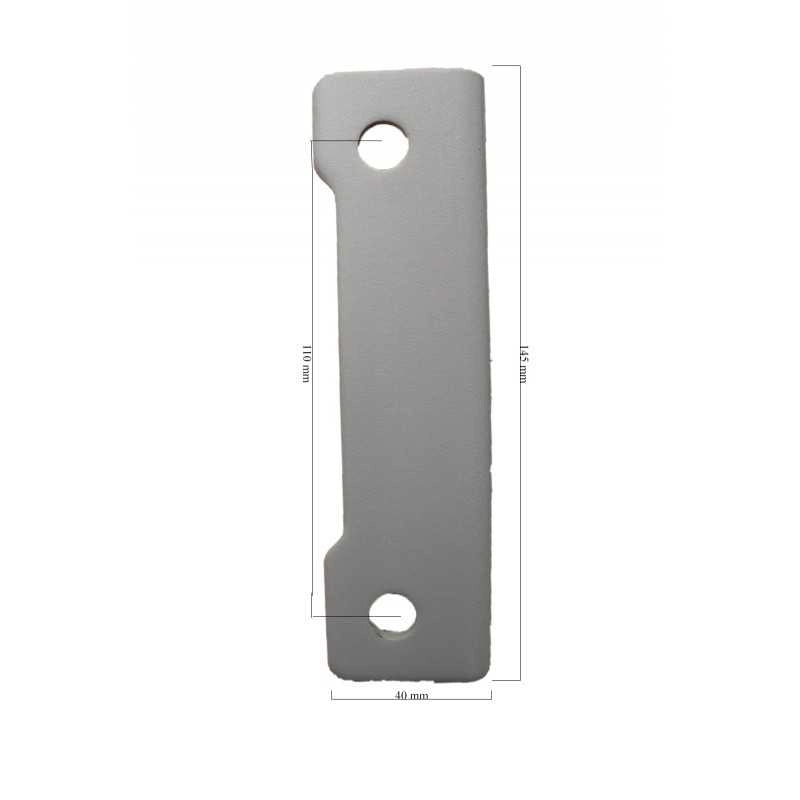 Pensilina Alluminio Blinky cm. 95X190