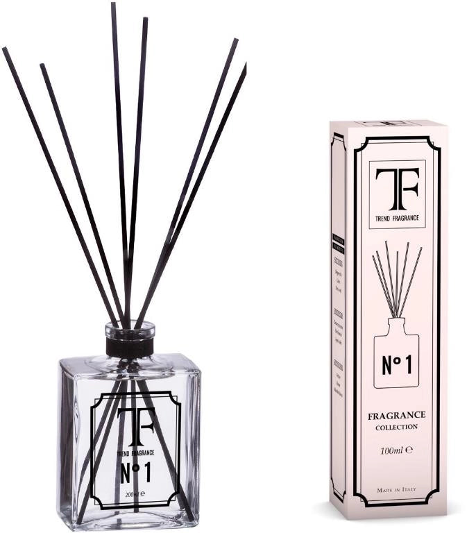 Diffusore profumo fragranze con midollini bastoncini da 100 ml