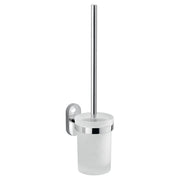 Scopino WC da muro con ciuffo in setole in acciaio inox e Cromall 5333-03 Gedy serie FEBO Cromato