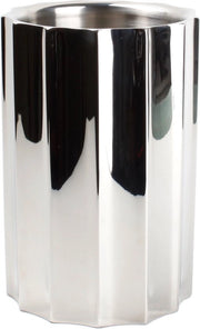 Wine cooler a doppia parete in acciaio inossidabile a onde 13xH19cm