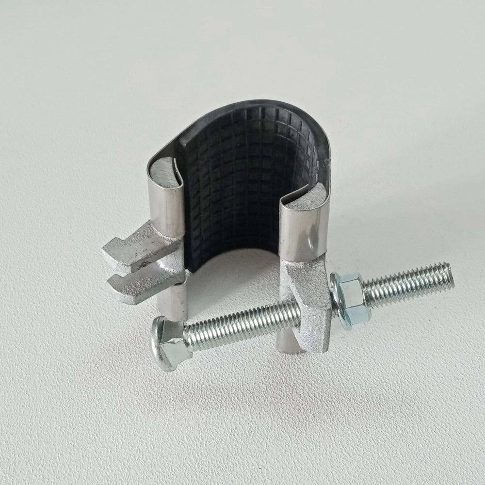 Collare di riparazione 48-51mm inox per tubi con un tirante