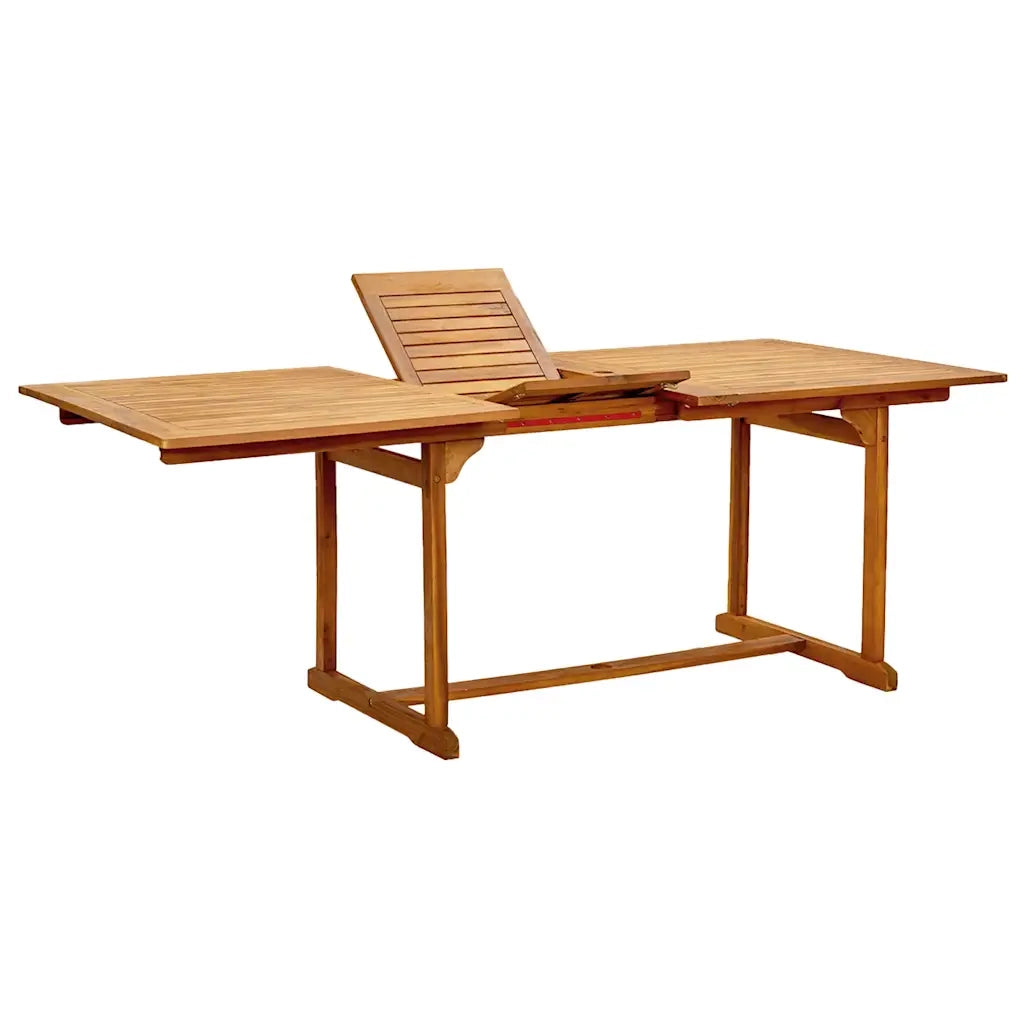 Set Pranzo da Giardino 5pz Legno Massello di Acacia e Textilene 3279302