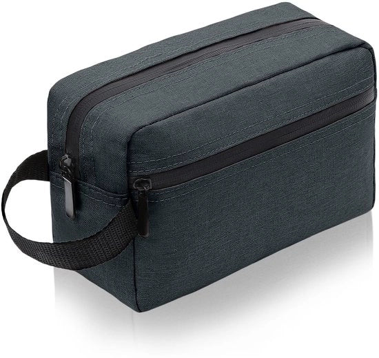 Borse da bagno per uomini, Borse da bagno per donne grandi, Borse da bagno per uomini, Borsa cosmetica con doppia zip, Borse da bagno per accessori da bagno