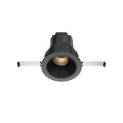 Maytoni Lampada da Incasso Wise 1 luce LED integrato nero alluminio
