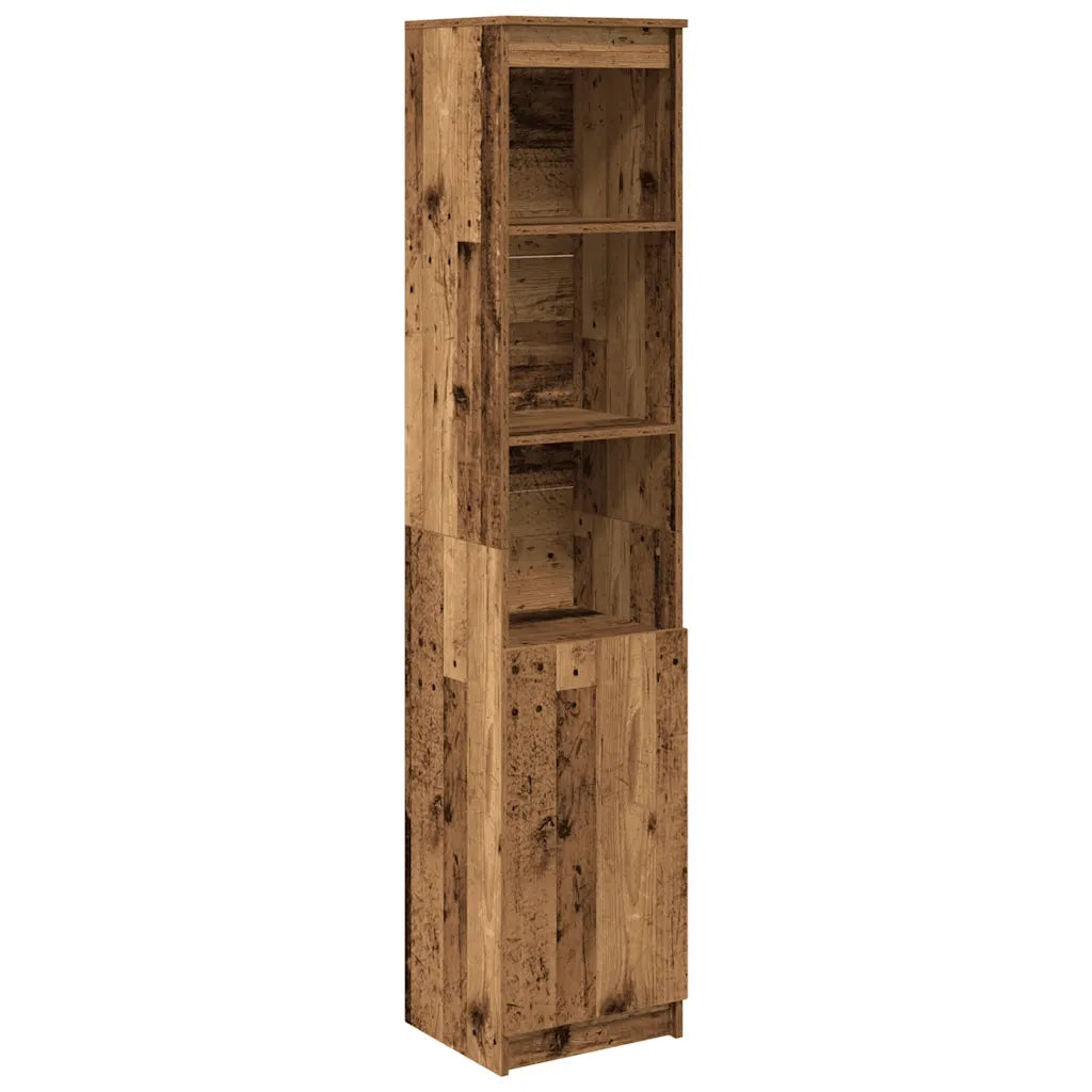 Credenza Legno Antico 37,5x35x180 cm in Truciolato 861677