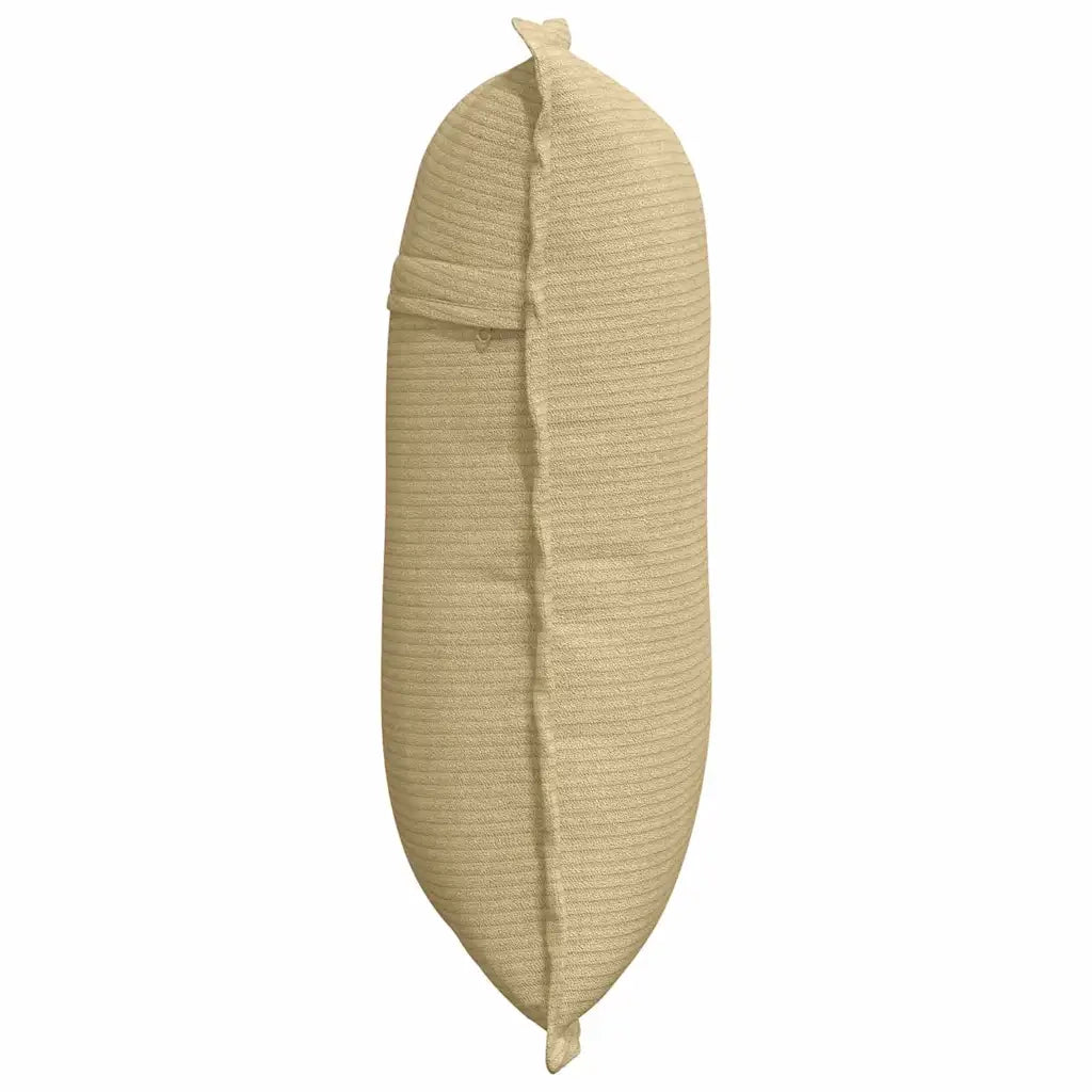 Cuscino per Schiena Grigio Verde 50 x 45 cm Tessuto in Cords 42014654