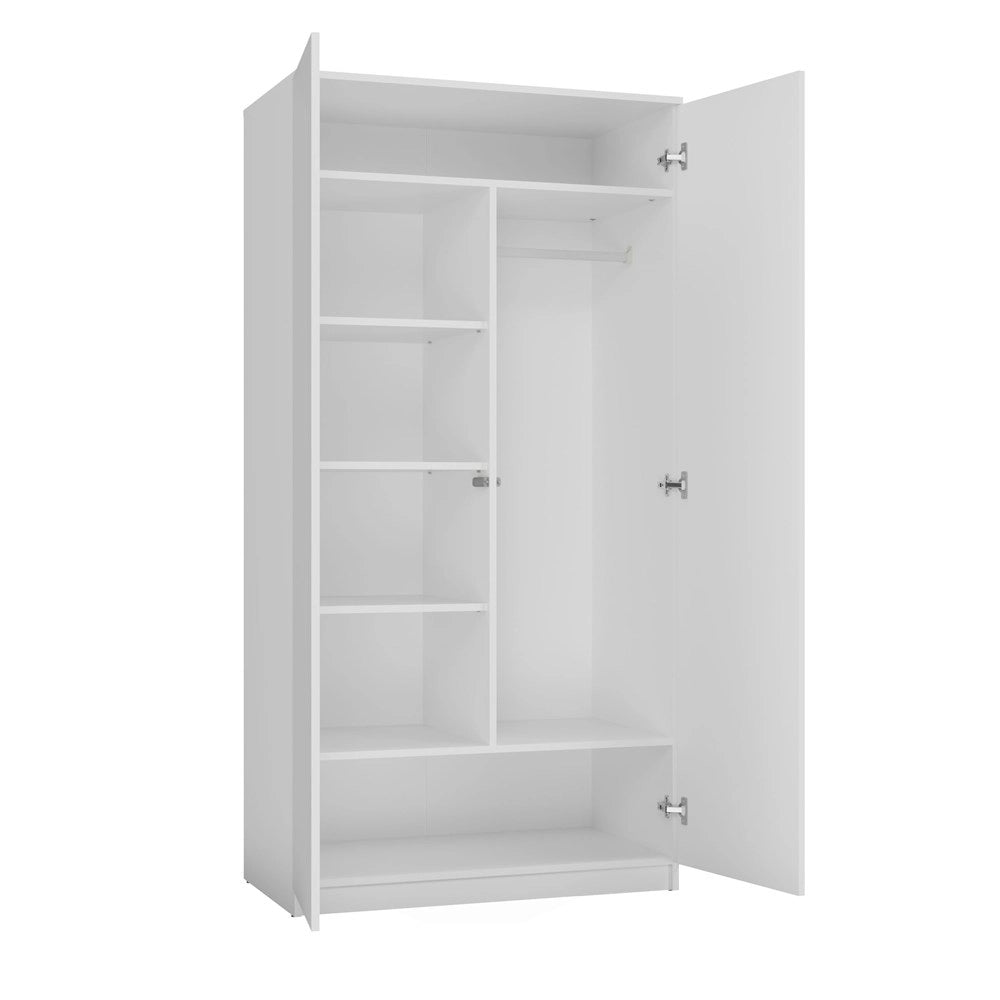 Armadio MALWA SD-90 bianco guardaroba