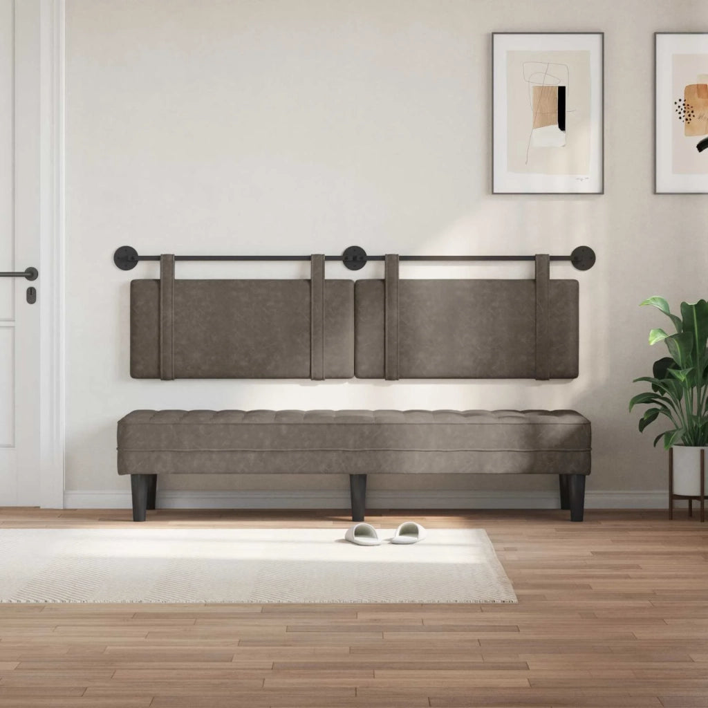 Testiera sospesa Grigio PU Antico 42031480